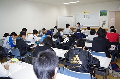 模擬テストの様子
